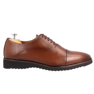 Richelieu homme Cuir Camel - Semelle EVA Confort - David