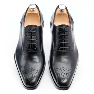 Men's Oxford in Leather - Texas