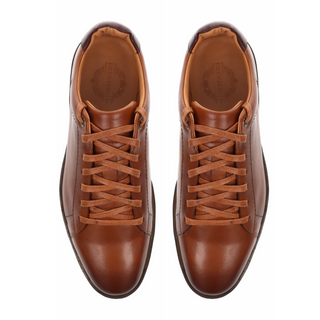 Sneakers Homme Cuir Camel - James