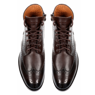 Boots homme cuir Marron - John