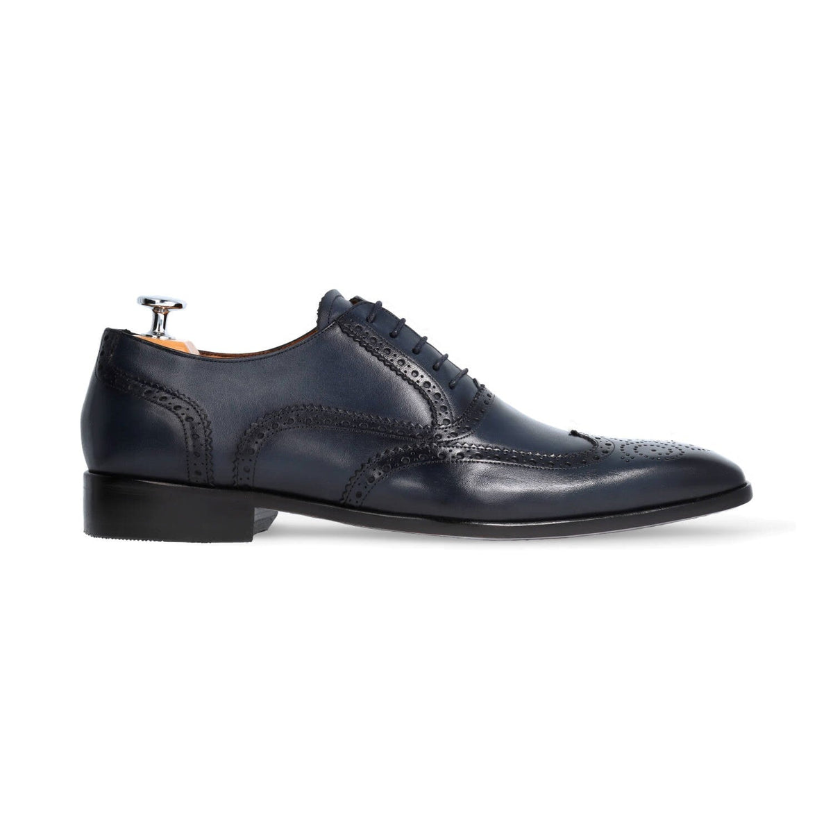 Richelieu homme Cuir Bleu - Charlie & Stone