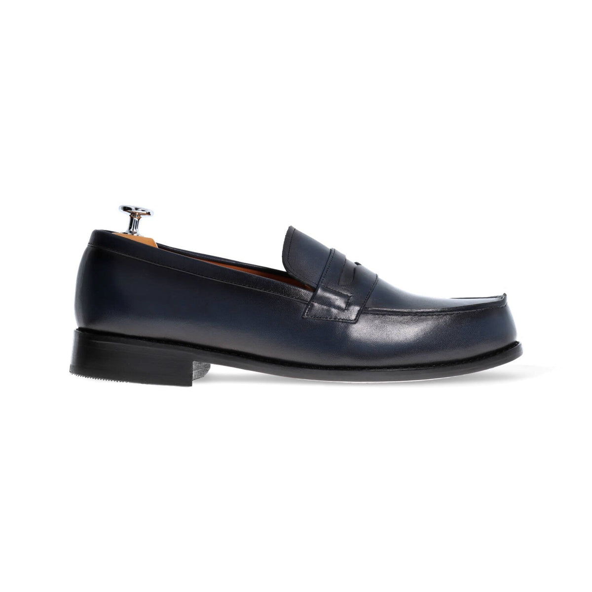Mocassins homme cuir Bleu - Nelson