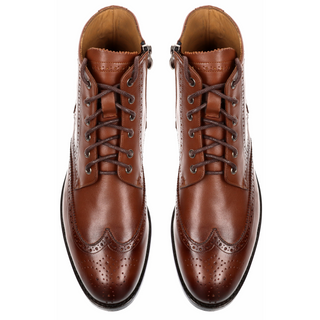 Boots homme cuir Camel - John