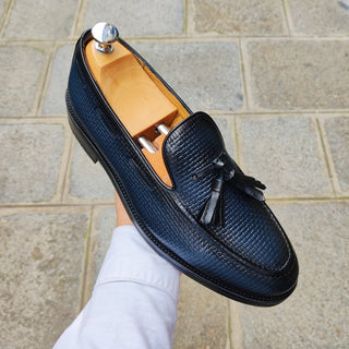 Mocassins Homme Cuir Tressé - Ronald