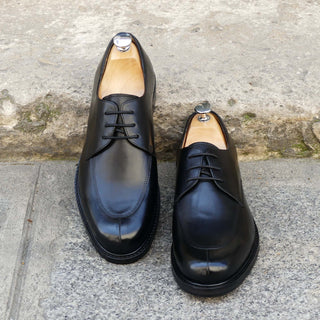 Derbie homme cuir Noir travis
