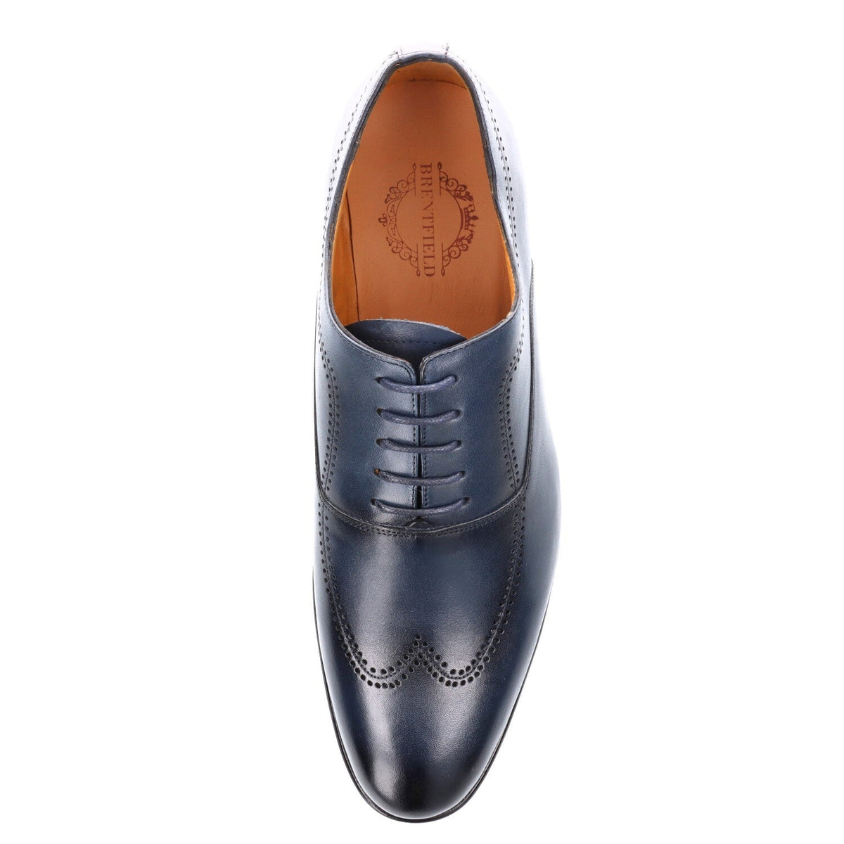 Richelieu homme Cuir Bleu - Benny