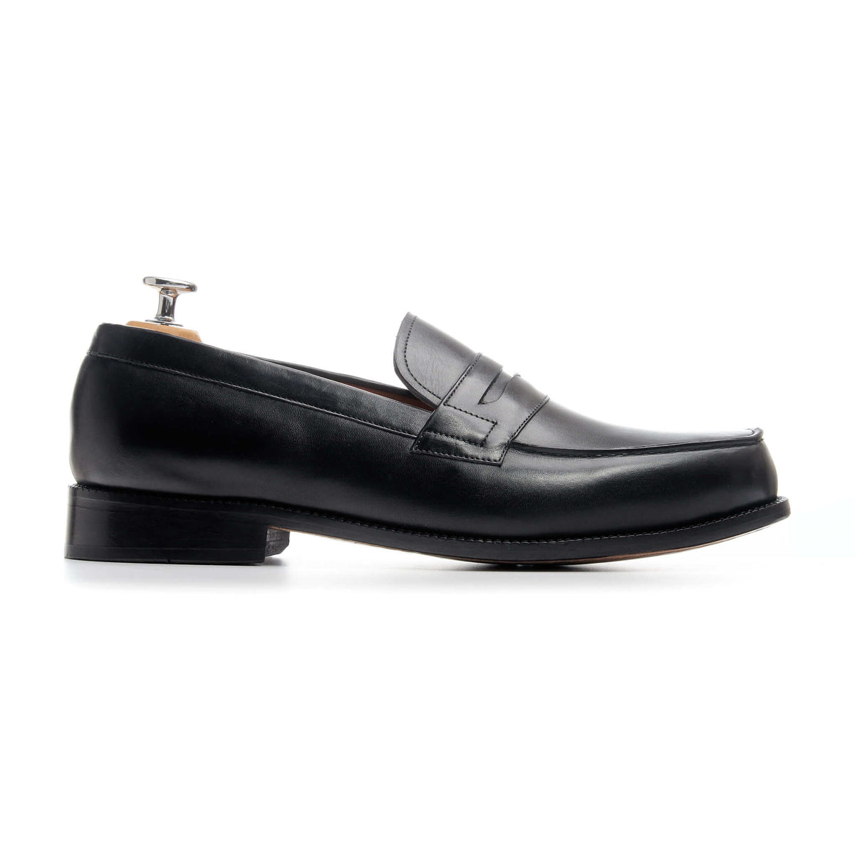 Mocassin homme cuir Noir - Nelson