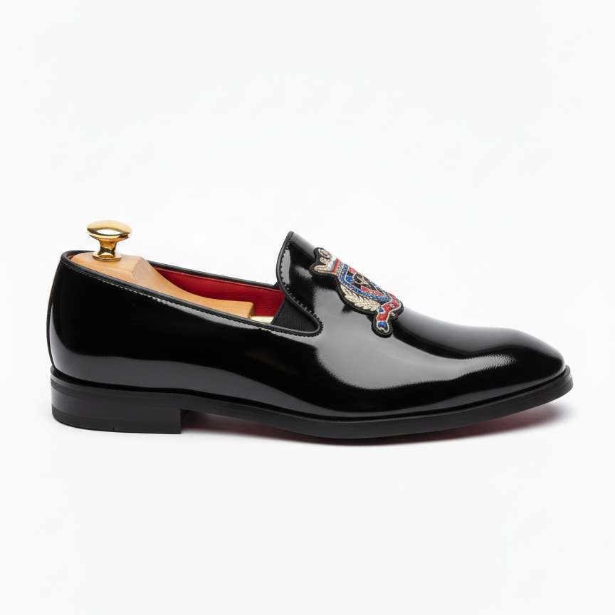 Mocassin Slippers homme cuir - Milano II