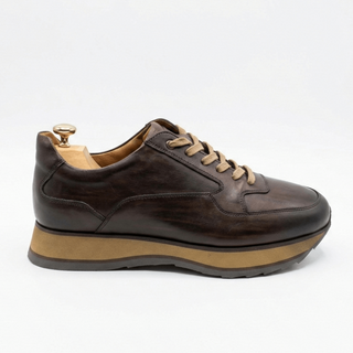 Sneakers Homme Cuir Patiné - Tanner Meridian