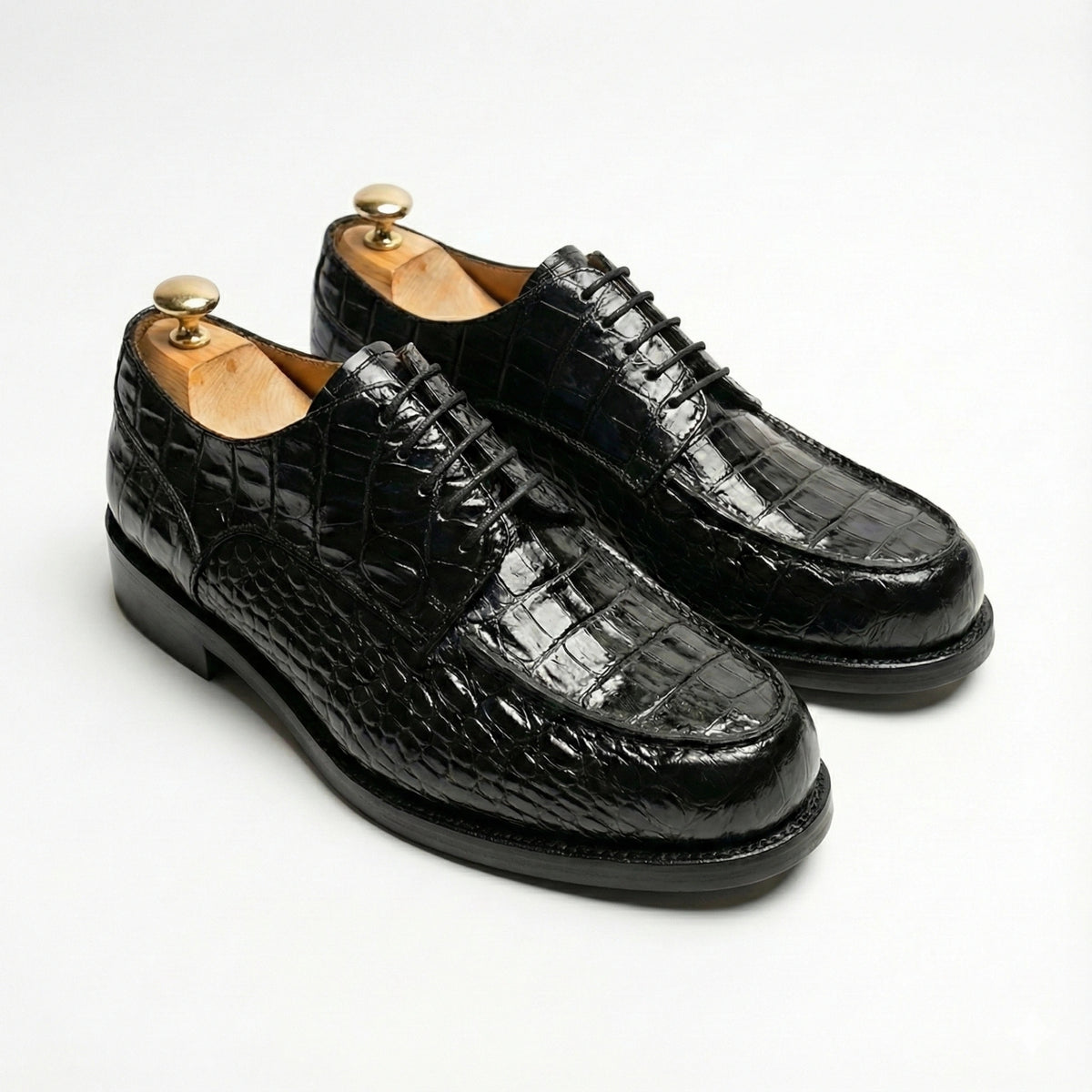 Derbies Homme Cuir Croco - Rover I