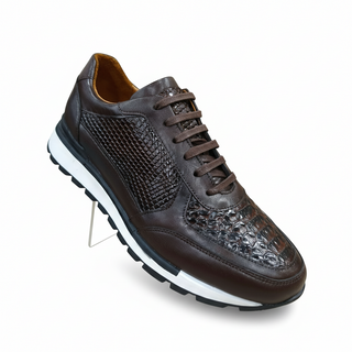 Sneakers Homme Cuir Croco - Napoli II