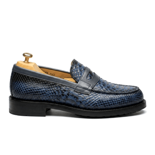Mocassin Homme Cuir Croco - Nelson II