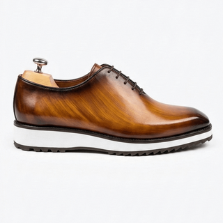 Richelieu Homme Cuir Patiné - Caprio