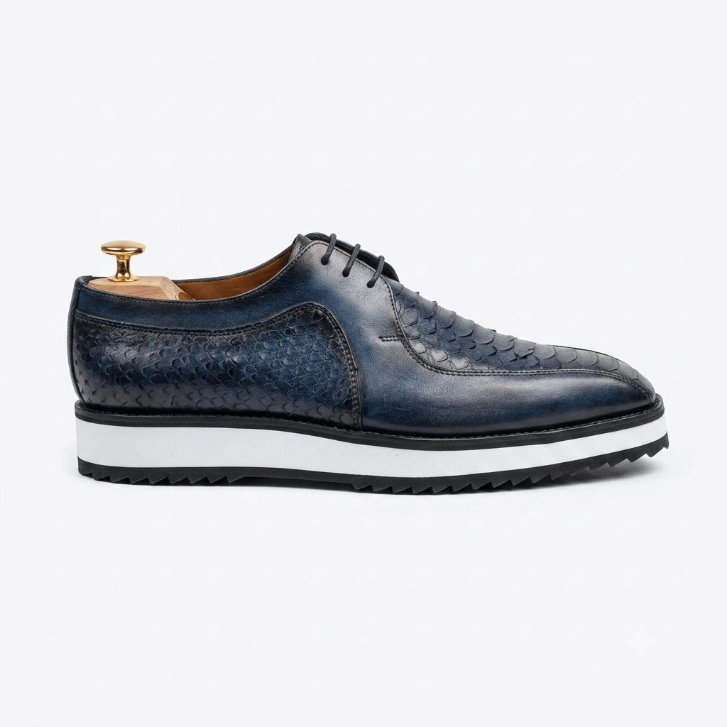 Derbies Homme Cuir - Serpente