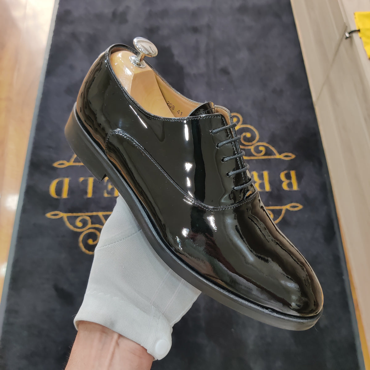 Richelieu homme cuir vernis - Jackson