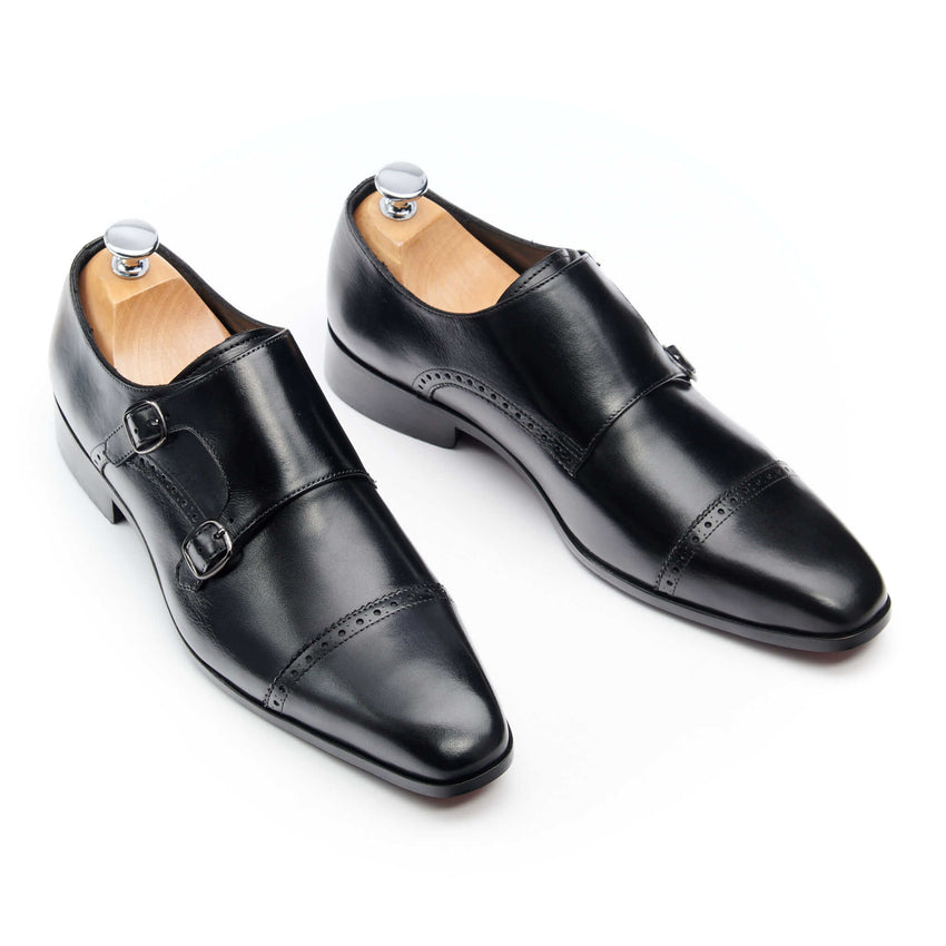Chaussures à double boucles pour Hommes Maison Brentfield BRENTFIELD