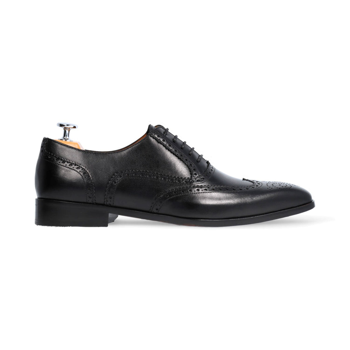 Richelieu homme Cuir Noir - Charlie & Stone