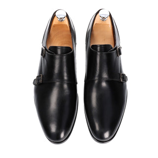 Men's Double Buckle Leather Shoes - Elvis