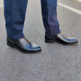 Chelsea Boots Homme Cuir Noir - Kris
