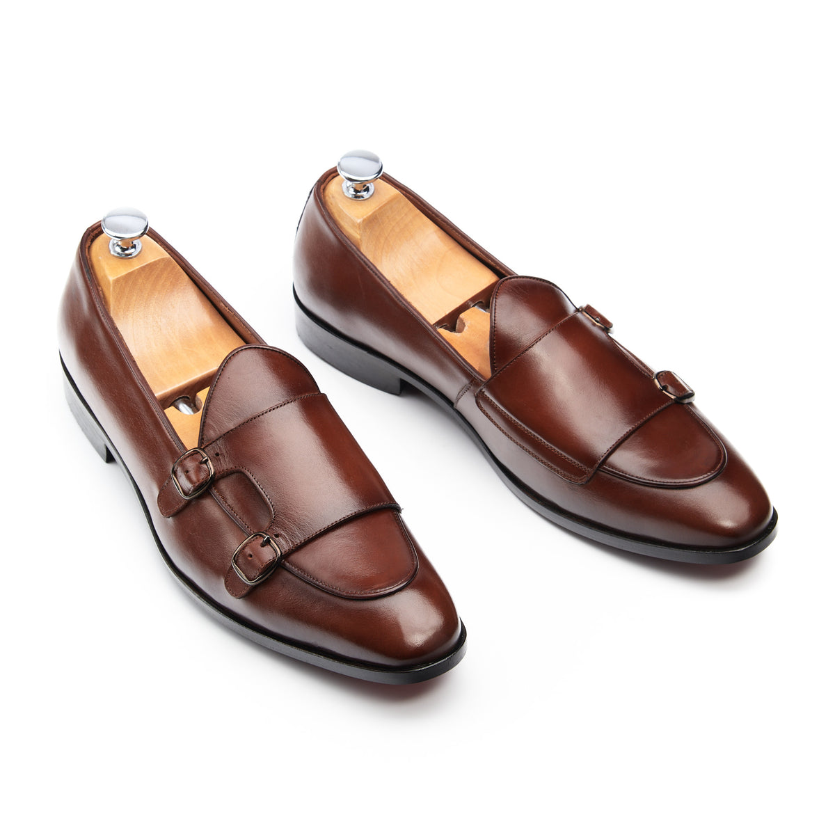 mocassin à boucle homme cuir camel berley 