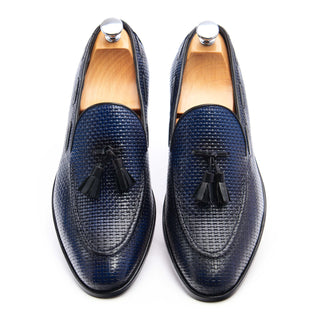 Mocassin Loafer homme Cuir Tressé - JONES