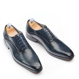 Men's Oxford in Leather - Texas