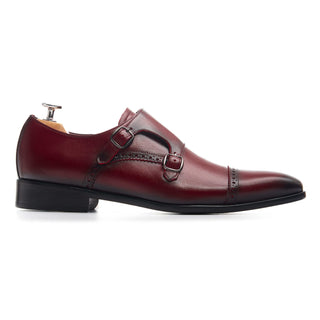 Men's Leather Double Buckle Shoes - Rogers