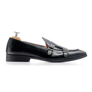 Men's Moccasin Slippers in Patent Leather - Berley